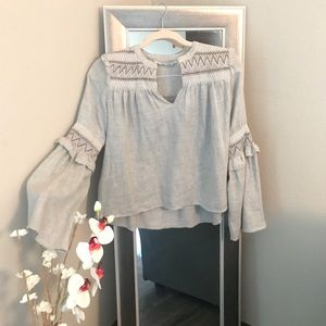 Long sleeve Zara blouse size xsmall